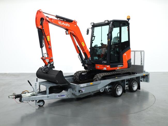 2026 Ifor Williams GX125 HD Klep ADV1022 | Aanhangwagen | Machinetransporter