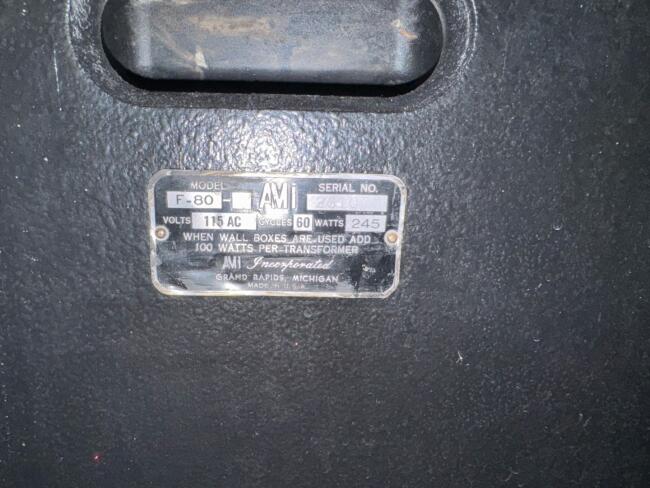 1954 AMI F80 VT440 | Overige | Diversen