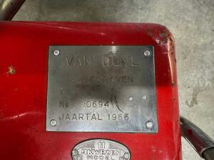 1966 Van Duyl L 2 takt Benzinepomp