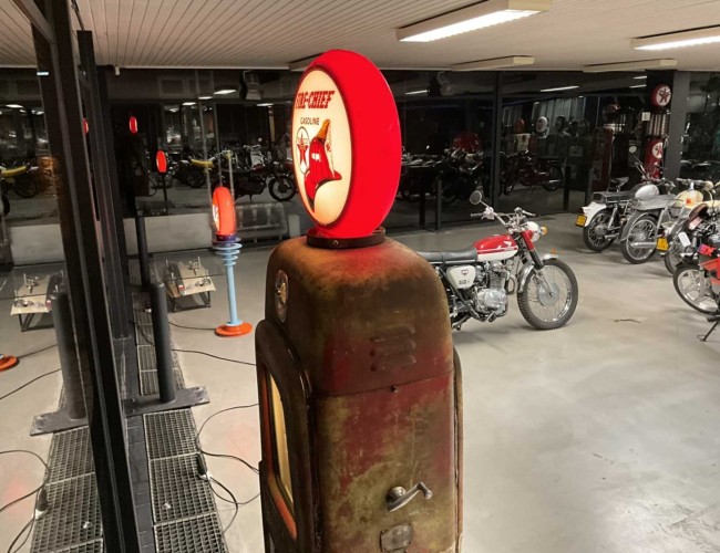 1948 Martin & Schwartz Wayne fire Chief Texaco 80 4T Benzinepomp DV1173 | Overige | Diversen