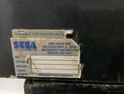 1995 Sega Badman Flipperkast DV1191 | Overige | Diversen