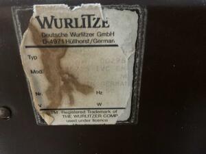 Wurlitzer V25/25 Sigaretten Automaat