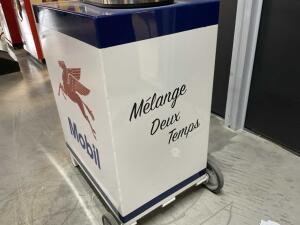 Mobil Olievat met pomp