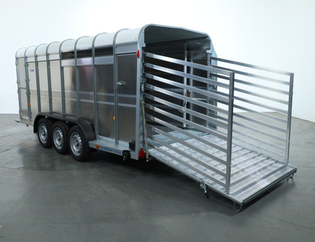 2025 Ifor Williams TA510 16x6 (497x178x182cm) Veetrailer 3-asser ADV1146 | Aanhangwagen | Veetrailer