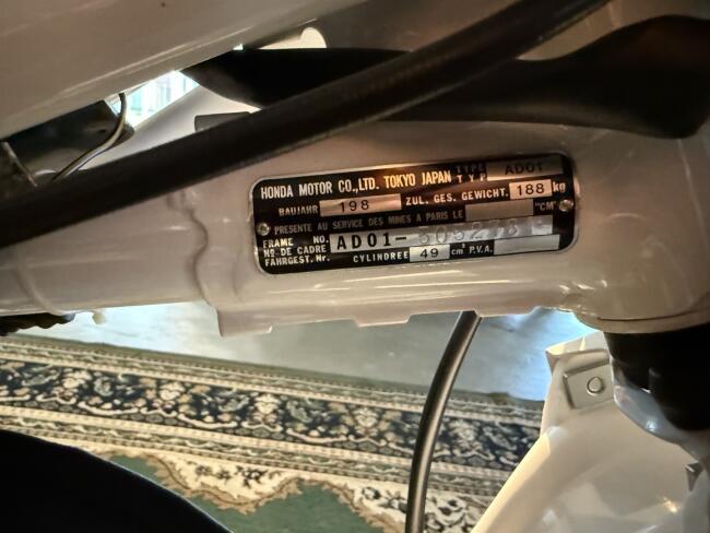 1980 Honda MT50 Wit Blauw VT774 | Transport | Bromfiets / Motor