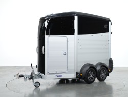 1 Ifor Williams HBX403 Paardentrailer - Voorlosser - Zwart VT777 | Aanhangwagen | Paardentrailer