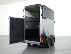 1 Ifor Williams HBX403 Paardentrailer - Voorlosser - Zwart VT777 | Aanhangwagen | Paardentrailer