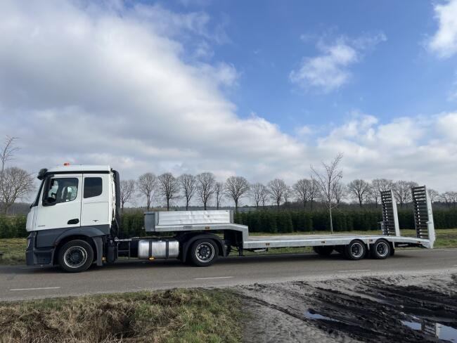 2018 Mercedes Benz Actros 1836 + Veldhuizen P48-2 Semi Dieplader (22-ton) VT798 | Transport | Vrachtwagen