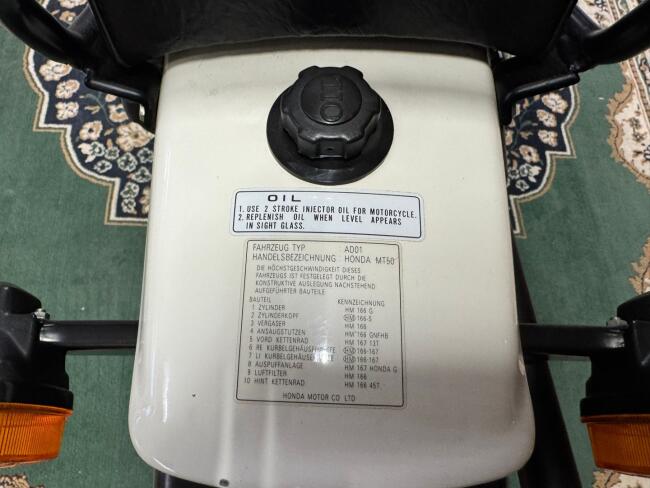 1980 Honda MT-5 Wit KN199 | Transport | Bromfiets / Motor