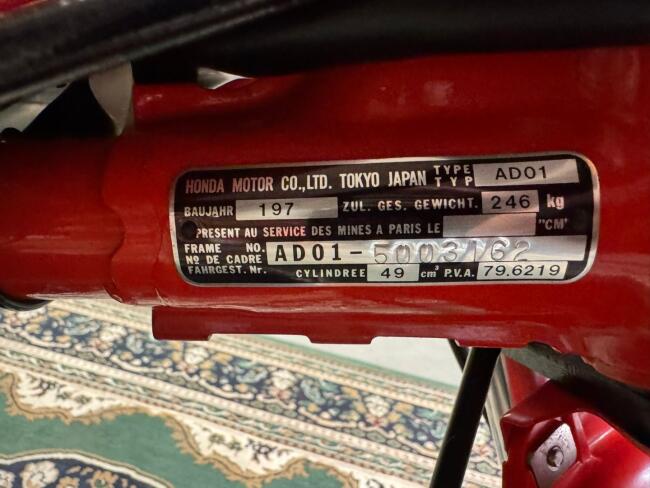 1980 Honda MT-5 Rood KN200 | Transport | Bromfiets / Motor