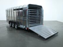 2026 Ifor Williams TA510 16x6 (497x178x182cm) Veetrailer 3-asser VT1020 | Aanhangwagen | Veetrailer