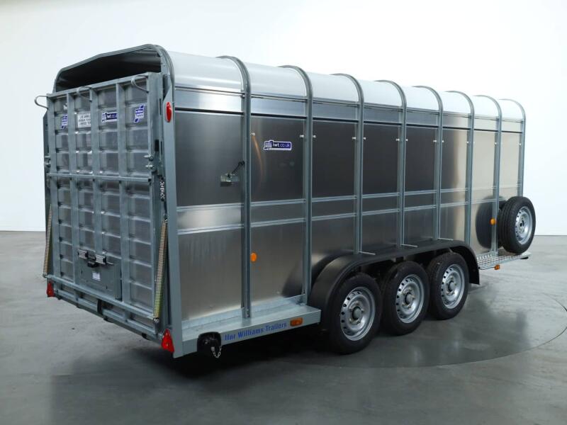 2026 Ifor Williams TA510 16x6 (497x178x182cm) Veetrailer 3-asser VT1020 | Aanhangwagen | Veetrailer